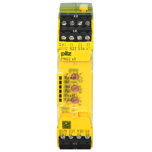 750135 New PILZ PNOZ s5 48-240VACDC 2 n/o 2 n/o t
